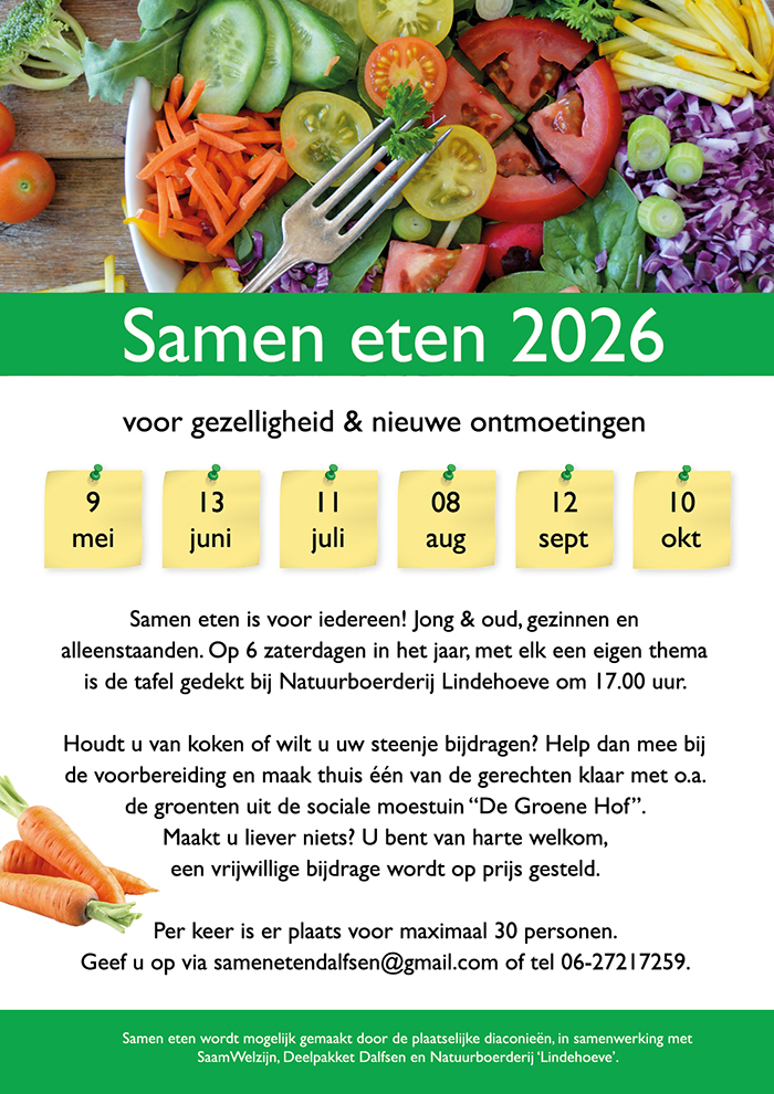 Poster samen eten